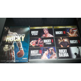 Box Dvd Filmes Coleção Rocky Do 1 Ao 6 Sylvester Stallone