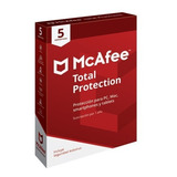 Antivirus Macaffe Total Protection 5 Dispositivos / 1 Año