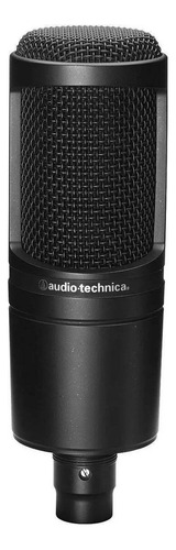 Microfone Audio-technica Condensador Cardióide At2020 Preto