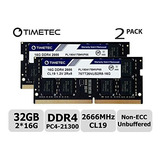 Memoria Ram Timetec Hynix Ic 32gb Kit (2x16gb) Ddr4 2666mhz