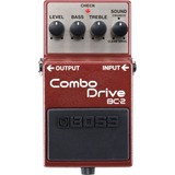 Pedal Efecto Guitarra Boss Bc2 Combo Drive Overdrive Dist Pr Color Marrón