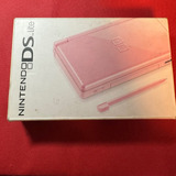 Consola Nintendo Ds Lite Rosa Coral En Caja