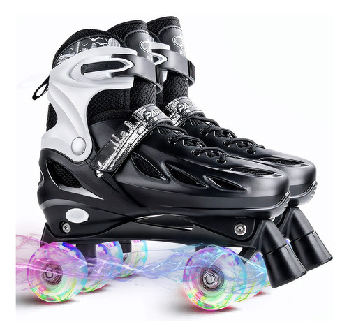 Patines Profesionales Ajustable 4 Rondas Para Adultos