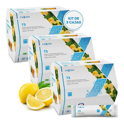 Fuxion | Kit 3 Thermo T3 | Té Natural Mix De 3 Tés | 28u C\u002Fu | Meses sin interés