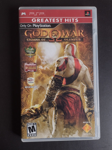 God Of War Chains Of Olympus Solo Caja Psp