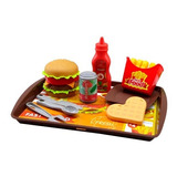 Kit Infantil Hambúrguer Com Bandeja Space Food - Vip