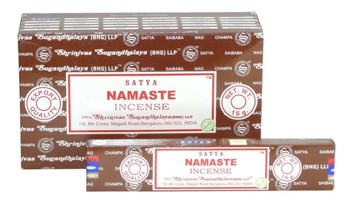 Sahumerios Satya Nag Champa - 12 Unidades