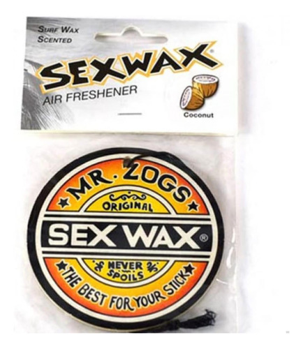 Sex Wax Ambientador Coco Paquete De 10