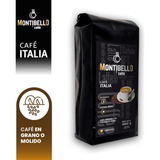 Café Tostado En Grano Premium Montibello Italia 1kg 