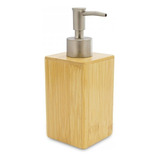 Dispenser Jabon Liquido Bamboo Dosificador Crema Calidad 