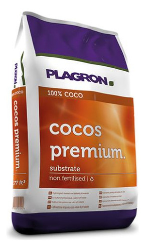 Plagron Sustrato Cocos Premium Fibra Coco Sin Fertilizar 50l