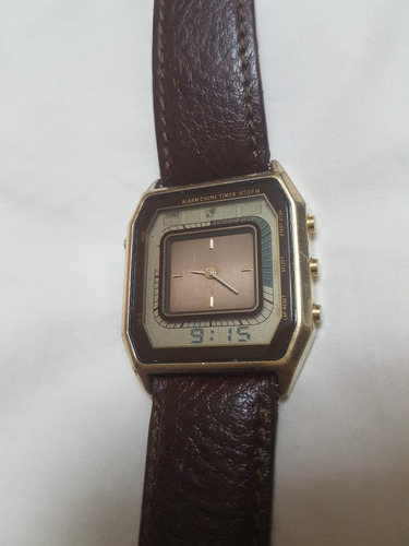 Reloj De Pulsera Vintage Citizen Alarm Chime Timer