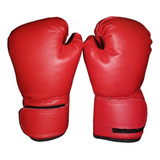 Guantes De Boxeo 4oz Para Niño De 4 A 10 Años Juniors Rojo