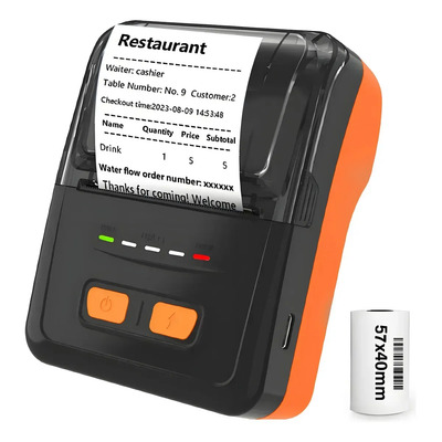 Impresora Térmica 58mm Tickets Recibos Portátil Inalámbrico Bluetooth+Usb, Android Ios Windows Mac | Envío gratis
