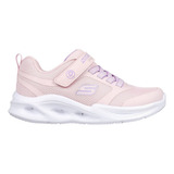 Tenis Skechers Niña Sola Glow 303715l Rosa Claro 