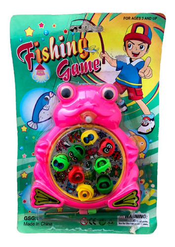 Juego De Pesca Fishing Game De Juguete P/niños 