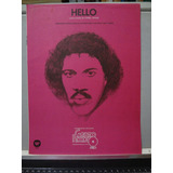  Partitura Piano E Cifras Para  Violão Hello Lionel Richie