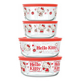 Refractarios Pyrex De Hello Kitty.