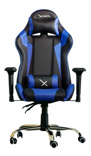 Silla Gamer Stylos Xzeal X10 Zxsxz10a Reposabrazos 4d Azul