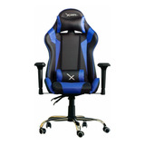 Silla Gamer Stylos Xzeal X10 Zxsxz10a Reposabrazos 4d Azul