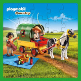 Puzzle Rompecabezas Playmobil Country X25 Piezas