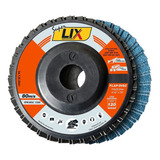 Kit 10 Discos De Lixa Flap Super Lix 4.1/2'' 115mm Grão 120