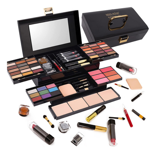 Miss Rose M Kit Completo De Maquillaje Profesional De 58 Co.