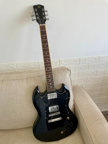 Guitarra Eléctrica Sg Sx Black Caoba