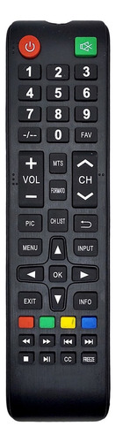 Controle Remoto Tv Multilaser Tl016 Tl017