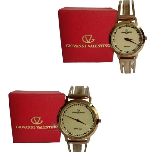 Reloj Pareja Giovanni Valentino Original Garntizado