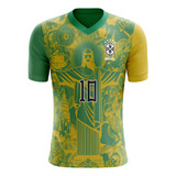 Camiseta Sublimada - Brasil Cristo Sub-1 - Personalizada