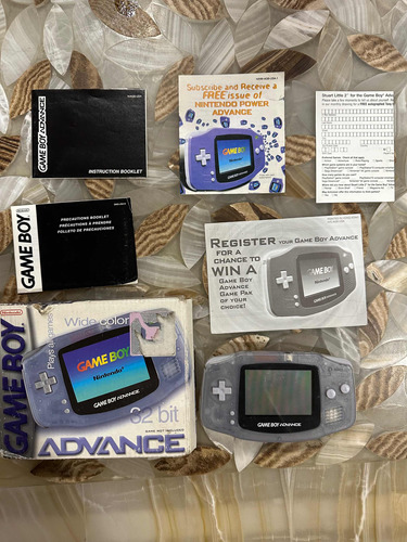 Consola Game Boy Advance En Caja Original Nintendo Gba