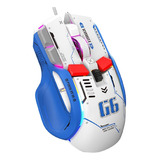 Mouse Gamer 6 Niveles De Dpi 11 Modos De Iluminación Rgb