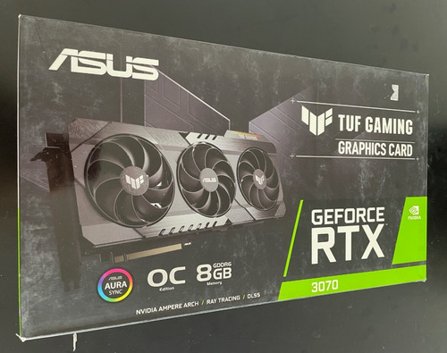 Placa De Video Nvidia Asus Tuf Gaming Geforce Rtx 3070 8gb