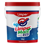 Cloro Para Piscina Limper Mais Balde 25% Teor 10kg Atcllor