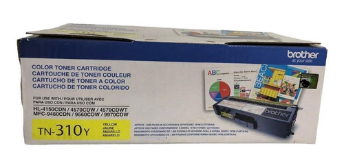 Toner Original Brother Tn-310y Amarillo Nuevo Facturado