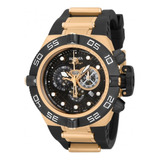 Relogio Masculino Subaqua Noma Iv Suiço Dourado Rose Silicon