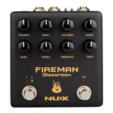 Pedal  Nux  Verdugo Series Fireman Distorsion