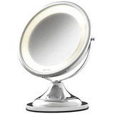Espelho Iluminado De Bancada Maquiagem E Barba 110v Gardie