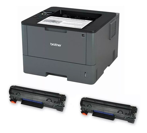 Pack Impresora Láser Brother Hl-l5100dn + 2 Toner Tn880 Alt.