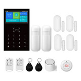 Kit Sistema De Seguridad Casa + Alarma Wifi Control Por App