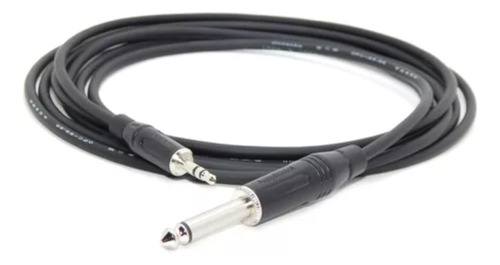 Cable Pro Plug 3,5 Stereo Amphenol A 1/4 Mono Amphenol 40 Cm