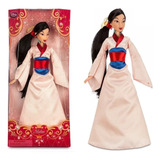 Boneca Princesa Mulan Do Li Shang Original Disney Store 2015