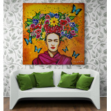 Cuadro En Lienzo Tayrona Store Frida 001 60x60cm