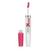 Labial Maybelline Super Impact Superstay Color Pink Goes On Satinado