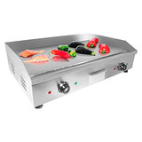 Plancha Superior Plana | Parrilla Teppanyaki Con Doble Termo