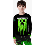 Traje De Baño Minecraft Para Niño Buzo + Pantaloneta