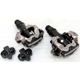 Pedal Clip Shimano M520 Preto C/tacos Bike Mtb