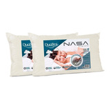 Combo 2 Almohadas King Viscoelastica Memoria Nasa 90x50 17cm