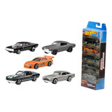 Hot Wheels 5 Pack, Rápido Y Furioso, Fast & Furious 1:64